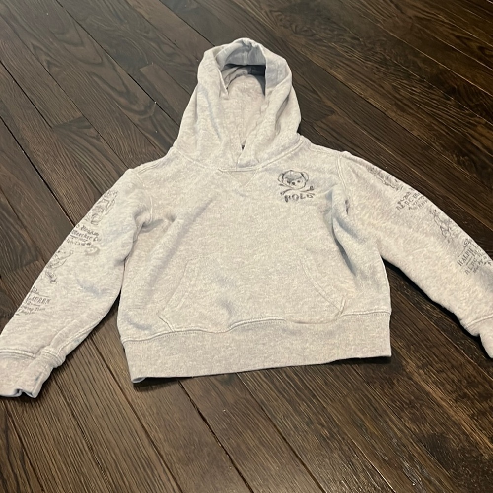 Gray Polo Hoodie